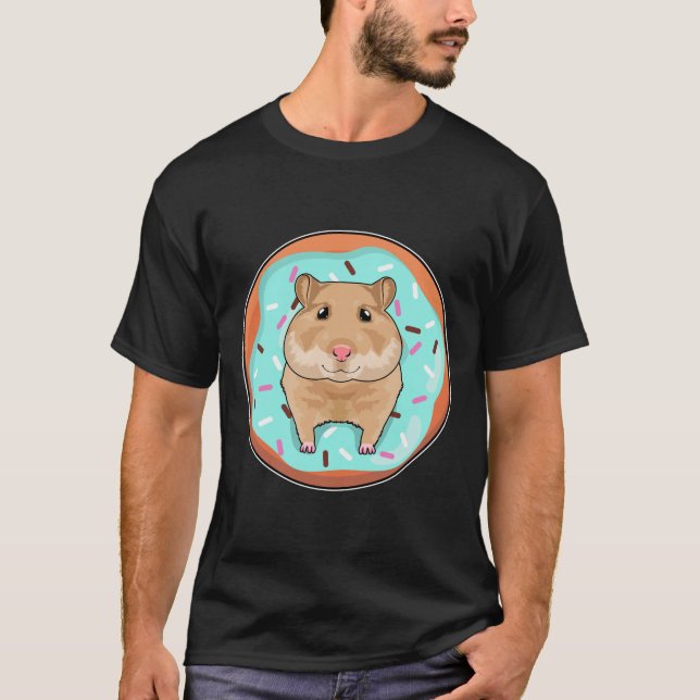 Camiseta Hamster com Rosquinha (Frente)