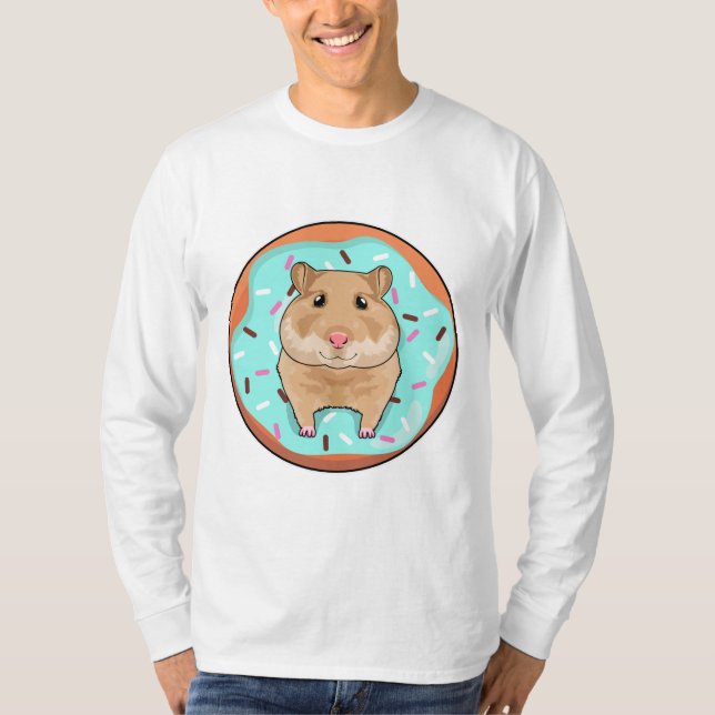 Camiseta Hamster com Rosquinha (Frente)
