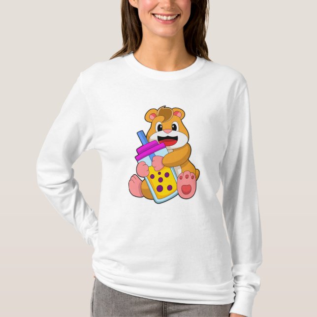Camiseta Hamster com Sumo de Bebê (Frente)