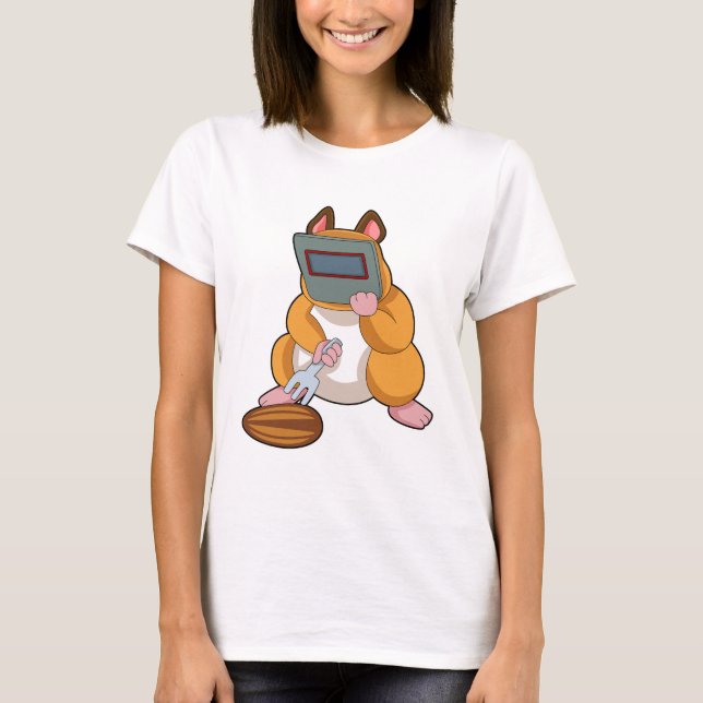 Camiseta Hamster como Welder.PNG (Frente)