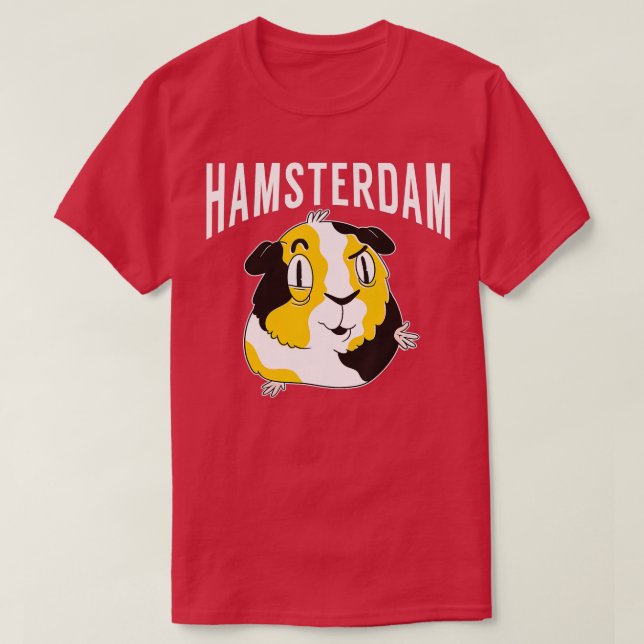 Camiseta Hamster Cute Hamster Lover (Frente do Design)