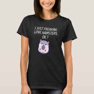 Camiseta Hamster De Amor De Hamster Corajoso Apenas Amarrou
