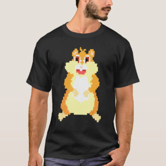 Camiseta Hamster de Jogos de Pixel Hamster