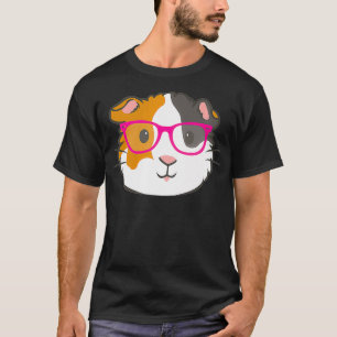 Camiseta Hamster De Suíno Hipster Bonito Com Presente De O