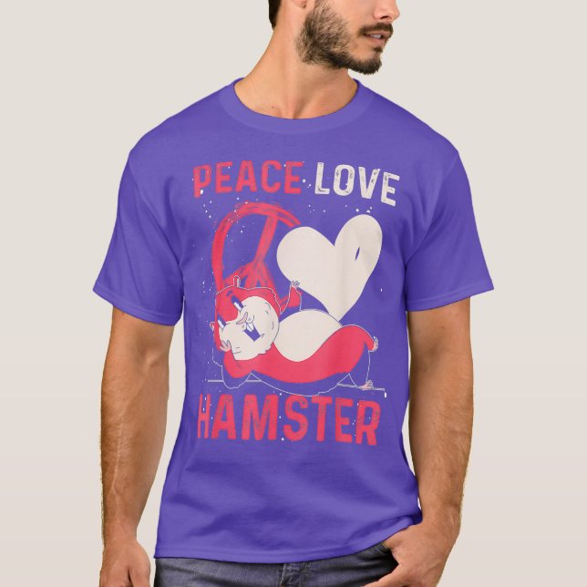 Camiseta Hamster do Amor pela Paz (Frente)
