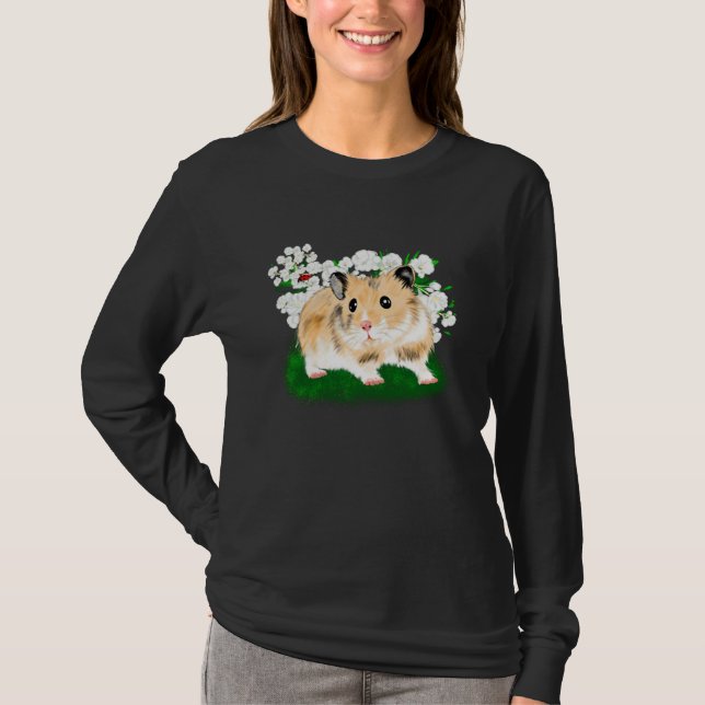 Camiseta Hamster dwarf hamster girls women children  1 (Frente)
