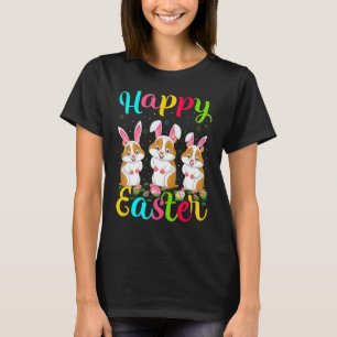 Camiseta Hamster Engraçado Páscoa Coelhinho de Ovo Coelho H