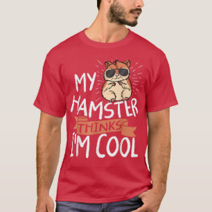 Camiseta Hamster Guiné Pig Omnivore Rodent Nocturnal 2612