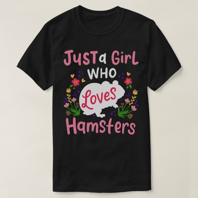 Camiseta Hamster Hamster Lover 2 (Frente do Design)