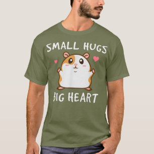 Camiseta Hamster Hug - Ideia Doce Pet Doce do Coração do Ex