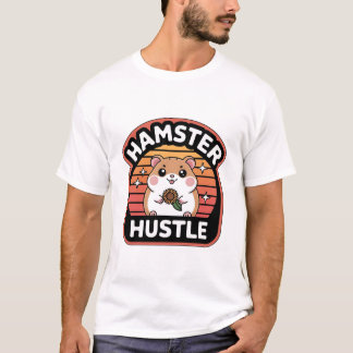 Camiseta Hamster Hustle Cute Retro Hamster Lover Design