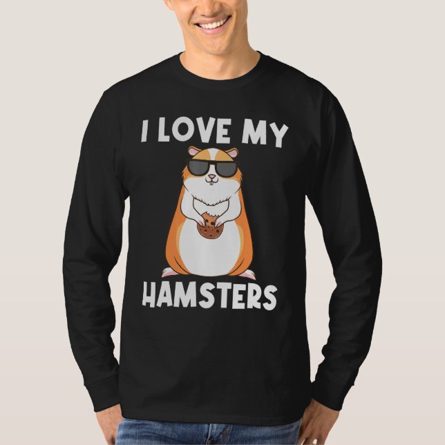 Camiseta Hamster legal Para Homens Mulheres Ani, Rodante Sí (Frente)