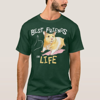 Camiseta Hamster Lover Melhor Amigo Para A Vida