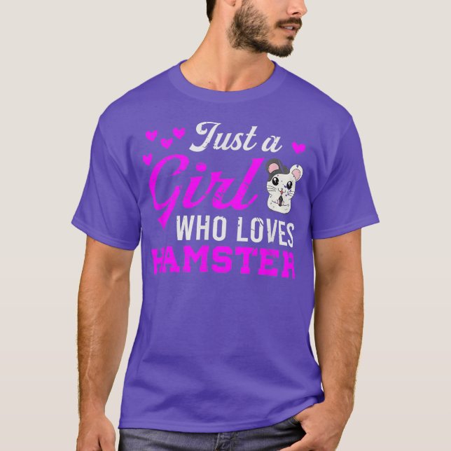 Camiseta Hamster Lover Pet Mãe Mulheres Dão Hamster (Frente)