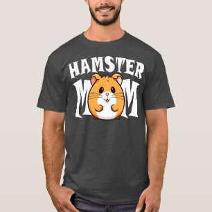 Camiseta Hamster Mãe Bonita Toon Hamsters Mãe