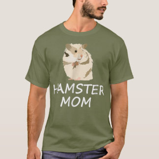 Camiseta Hamster Mãe Cute Hamster Lover