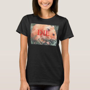 Camiseta Hamster Mortal Ameaça à Morte