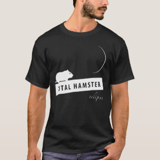 Camiseta Hamster Na Montanha Olhando À Lua