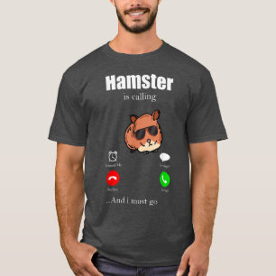 Camiseta Hamster Nocturnal Omnivore Guiné Rodent