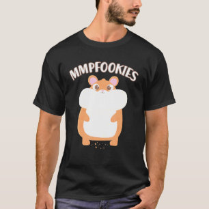 Camiseta Hamster ouro Com Cookies Para Faturação Animal