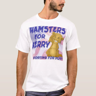 Camiseta Hamster para o Kerry demasiado