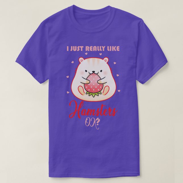 Camiseta Hamster Pet Lovers Hamster (Frente do Design)