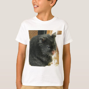 Camiseta Hamster preto