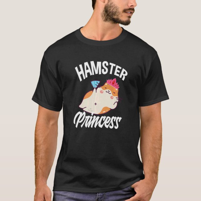 Camiseta Hamster Princess  Hamster (Frente)
