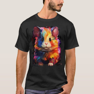 Camiseta Hamster Rainbow