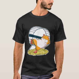 Camiseta Hamster Roda Nap Funny Animal Hammy Proprietário P