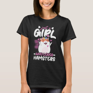 Camiseta Hamster Rodent Pet I Love My Hammy 1
