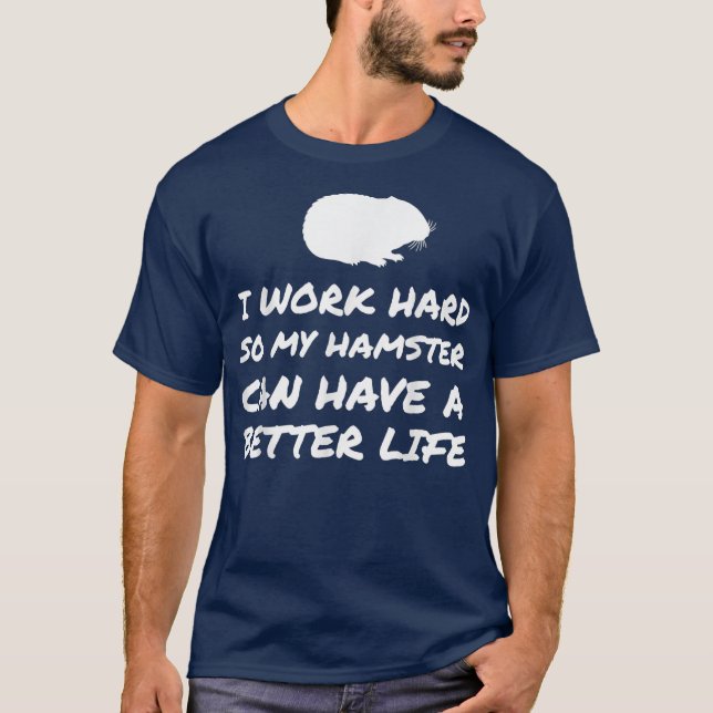 Camiseta Hamster Roupa Funny Excelente Hamsters Lover (Frente)