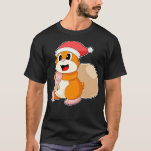 Camiseta Hamster Sack de Natal