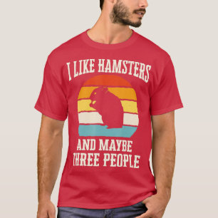 Camiseta Hamster Sírio Hamster Dwarf Hamster