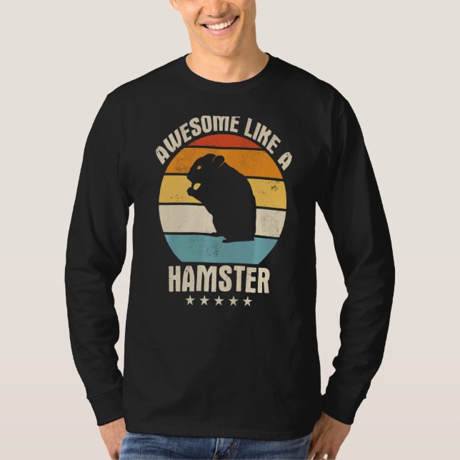 Camiseta Hamster Sírio Hamster Dwarf Hamster 1 (Frente)
