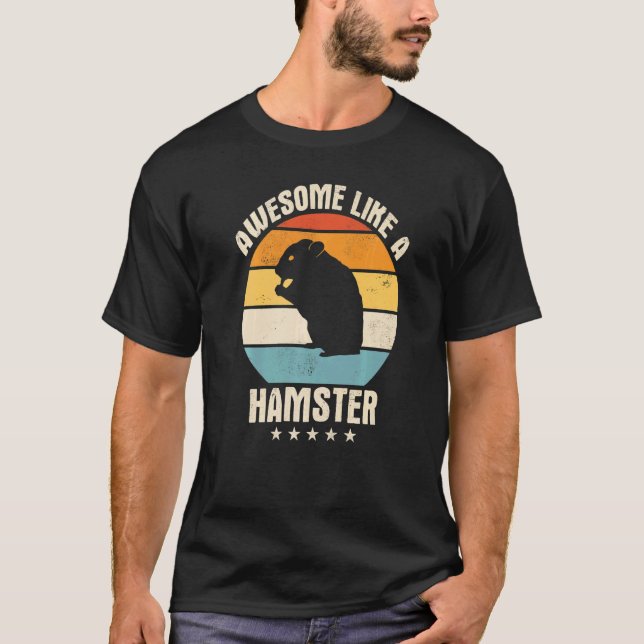 Camiseta Hamster Sírio Hamster Dwarf Hamster 1 (Frente)