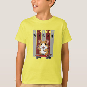 Camiseta Hamster Skater
