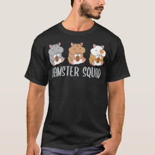 Camiseta Hamster Squad Funny Hamsters Rodster Team