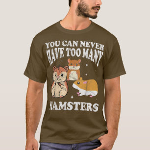 Camiseta Hamster Tshirt Dwarf Guiné Pet Rodent 705