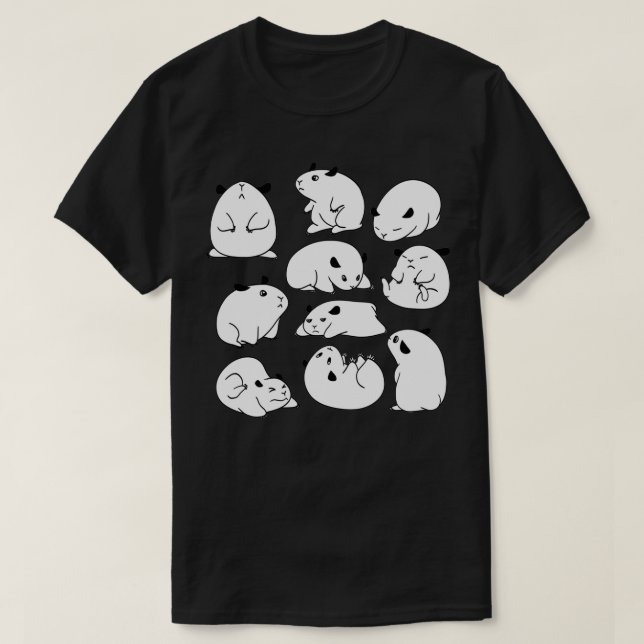 Camiseta Hamsters! (Frente do Design)
