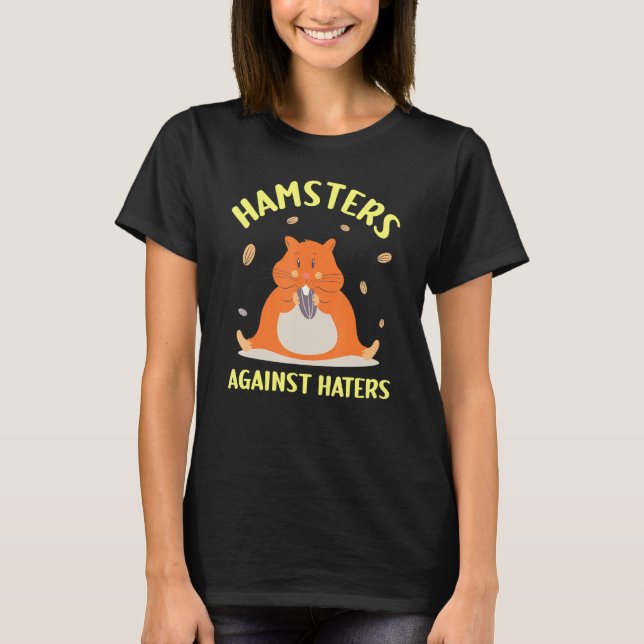 Camiseta Hamsters Contra Hamster Pun (Frente)