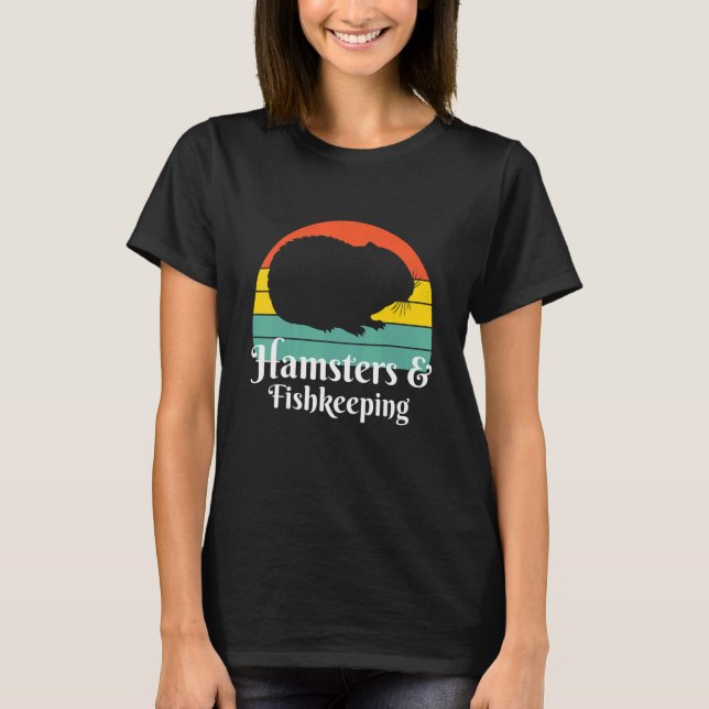 Camiseta Hamsters E Aquariofilia (Frente)