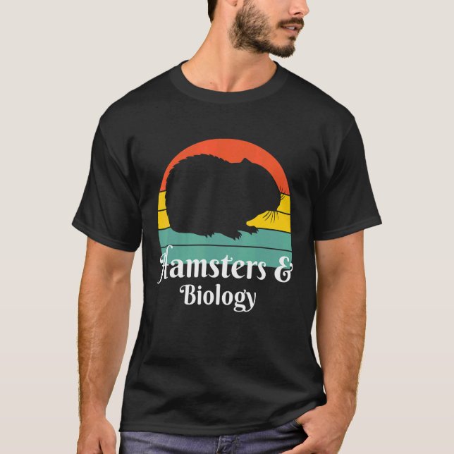 Camiseta Hamsters E Biologia (Frente)