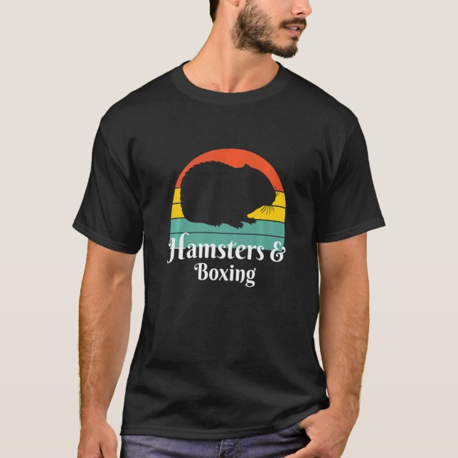Camiseta Hamsters E Boxer (Frente)