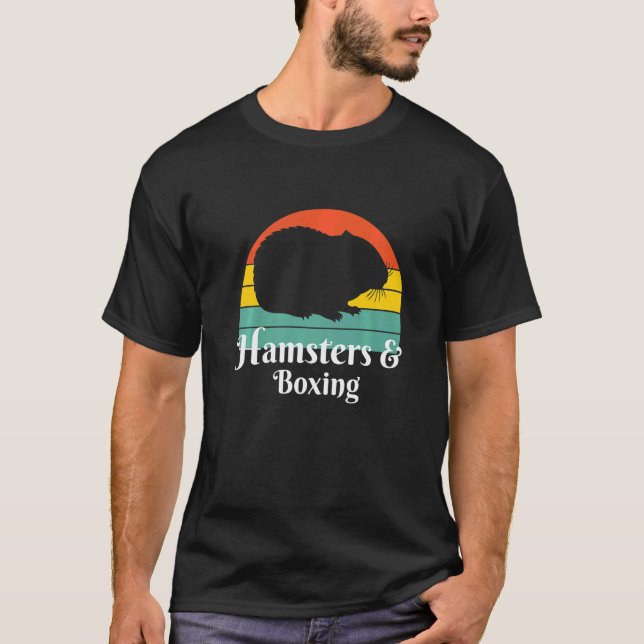 Camiseta Hamsters E Boxer (Frente)