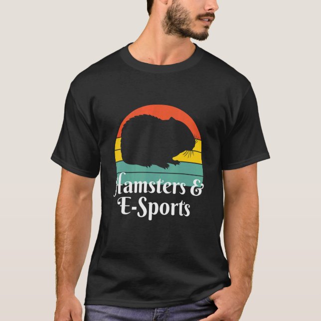 Camiseta Hamsters E Esportes (Frente)