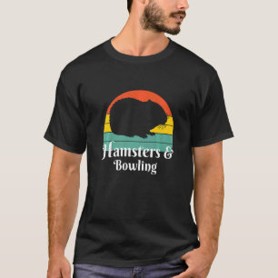 Camiseta Hamsters E Jogador De Boliches De Boliche