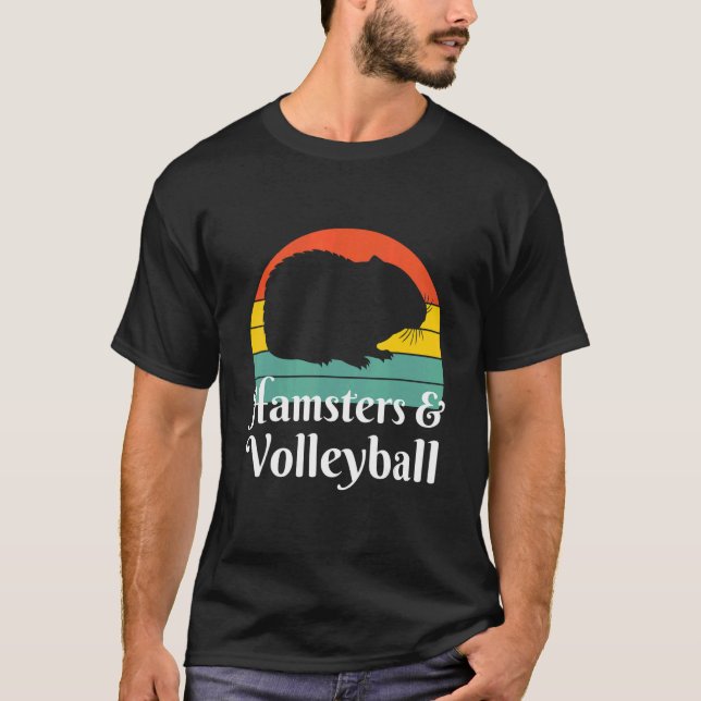 Camiseta Hamsters E Voleibol (Frente)