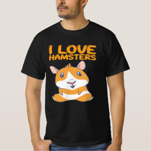 Camiseta Hamsters - Eu Amo Hamsters