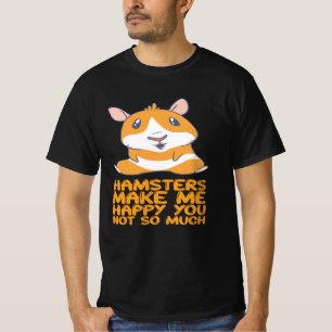 Camiseta Hamsters - Hamsters Me Fazem Feliz
